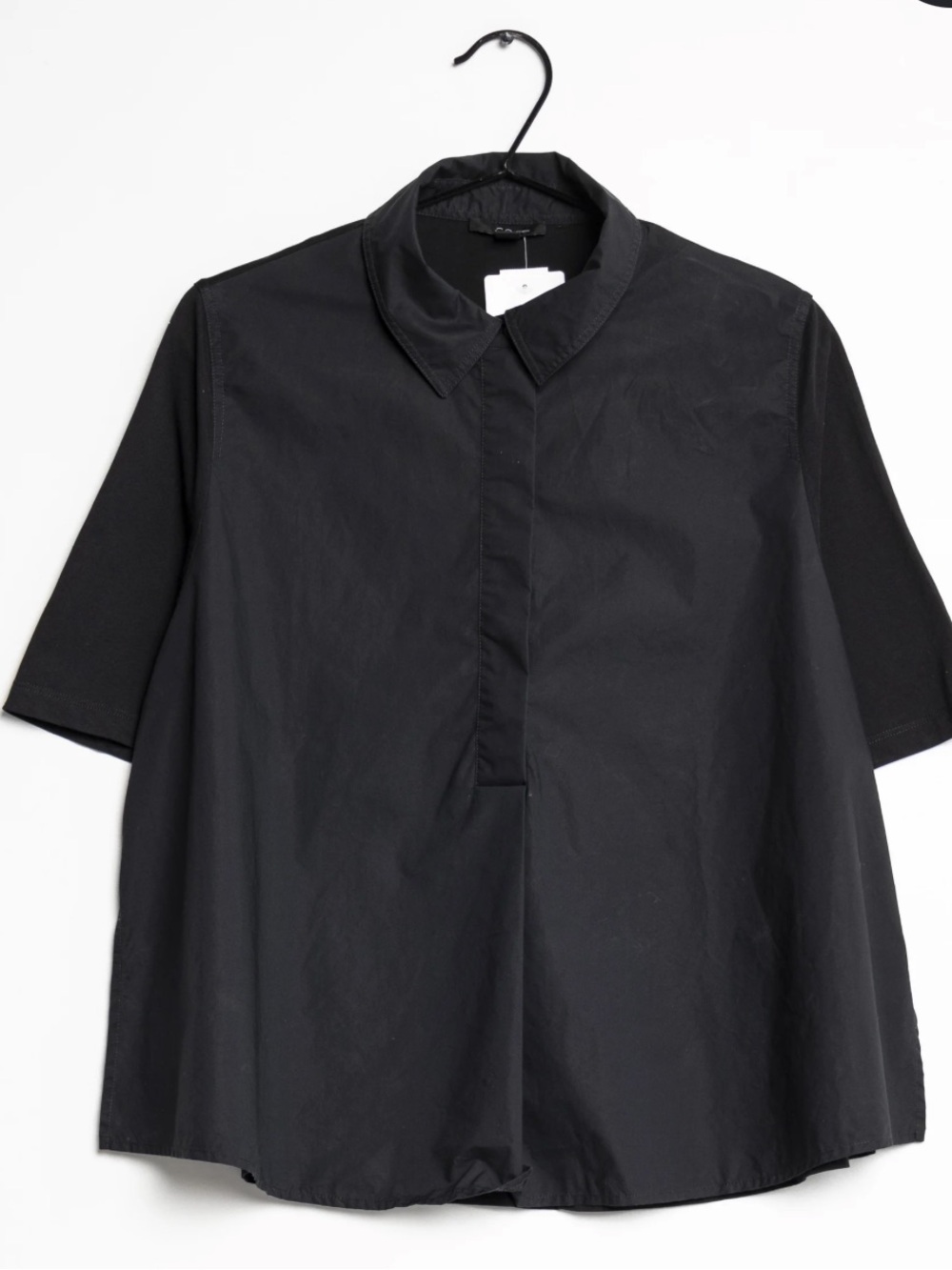 Z COS Peter Pan Collar Pull Over Blouse with 3 button Eur 34/XS